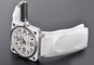 Bell & Ross BR03 BR03-92 WHITE CERAMIC Mens Watch