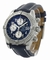 Breitling Chronomat A13356 Blue Band Watch