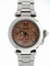 Cartier Pasha W31074M7 Brown Dial Watch