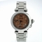 Cartier Pasha W31074M7 Brown Dial Watch