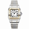 Cartier Santos W20011C4 White Dial Watch