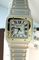 Cartier Santos W20011C4 White Dial Watch