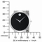 Movado Faceto 606234 Mens Watch