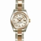 Rolex Datejust Ladies 179161 Beige Band Watch