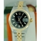 Rolex Datejust Ladies 179163 Black Dial Watch
