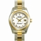 Rolex Datejust Ladies 179163 White Dial Watch