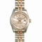 Rolex Datejust Ladies 179171 Beige Band Watch