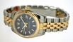 Rolex Datejust Ladies 179173 Black Dial Watch