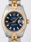 Rolex Datejust Ladies 179173 Black Dial Watch