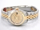 Rolex Datejust Ladies 179173 Gold Dial Watch