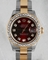 Rolex Datejust Ladies 179173 Red Dial Watch