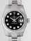 Rolex Datejust Ladies 179174 Black Dial Watch