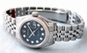 Rolex Datejust Ladies 179174 Blue Dial Watch