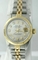 Rolex Datejust Ladies 67173 Diamond Dial Watch