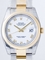 Rolex Datejust Men's 116203 White Dial Watch