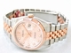 Rolex Datejust Men's 116231 Rose Gold Bezel Watch
