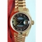 Rolex President Ladies 179165 Black Dial Watch