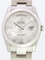 Rolex President Men's 118209 White Dial Watch
