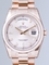 Rolex President Men's 118235 Rose Dial Watch