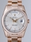 Rolex President Men's 118235 Silver Dial Watch