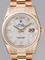 Rolex President Men's 118235 White Dial Watch