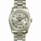 Rolex President Men's 118239 Silver Dial Watch