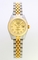 Rolex President Midsize 179173 Yellow Dial Watch