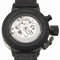 U-Boat Flightdeck 50-CA-CERAMIC-BK-BR Mens Watch