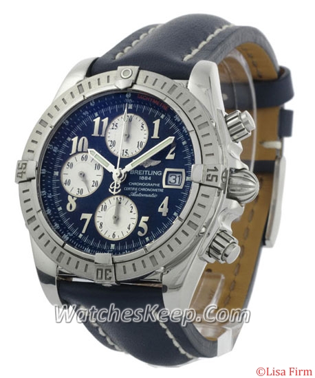 breitling a13356 leather strap
