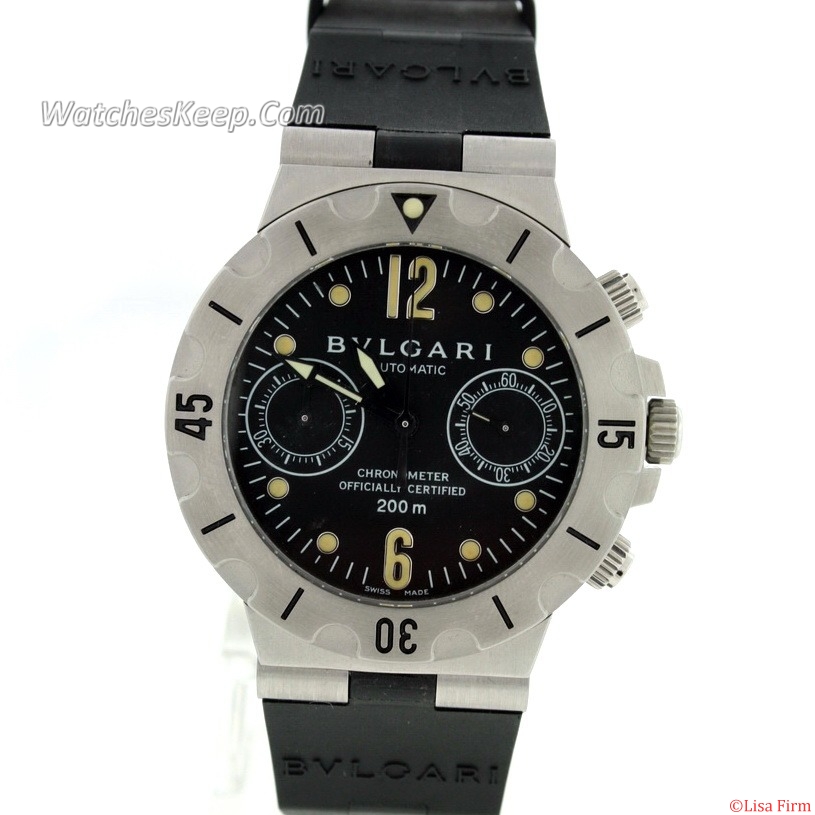 Replica Bvlgari Diagono SD38 S Mens 