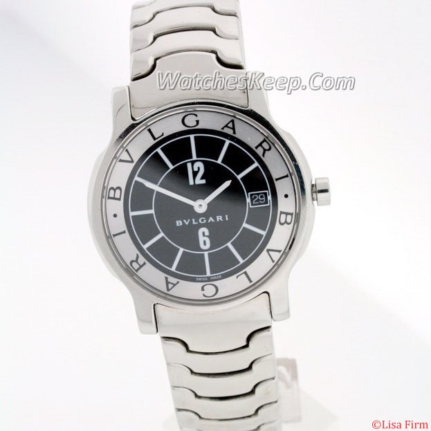 bvlgari solotempo mens watch