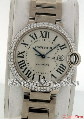 Cartier Ballon Bleu WE9009Z3 Silver Dial Watch