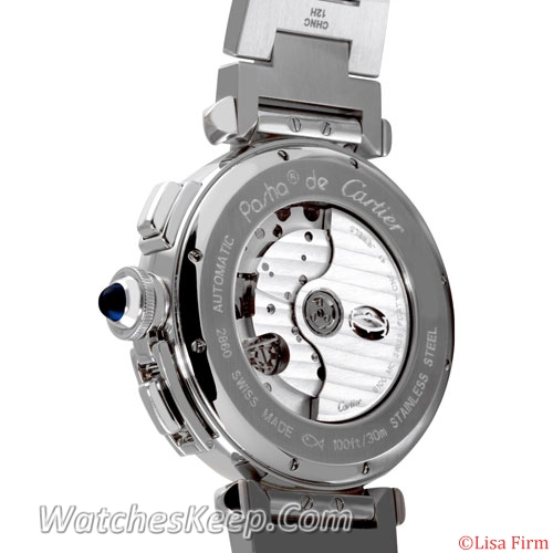 Cartier Pasha W31085M7 White Dial Watch