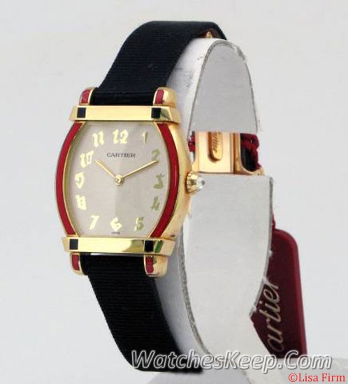 cartier tortue mens watch