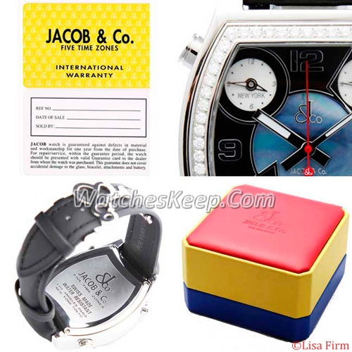 Jacob & Co. H24 Five Time Zone Automatic J0305600001 Mens Watch