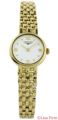 longines watch women's gold