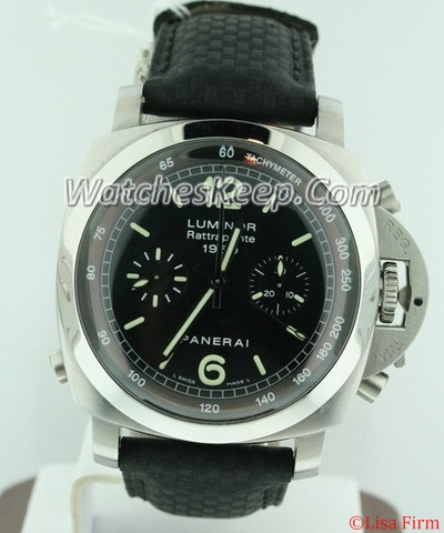 Panerai Luminor Chronograph PAM00213 Black Dial Watch