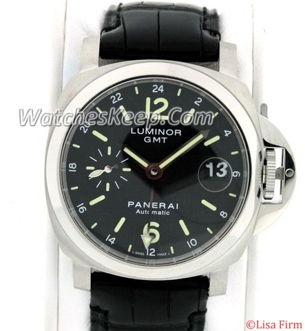 Panerai Luminor GMT PAM00244 Black Dial Watch