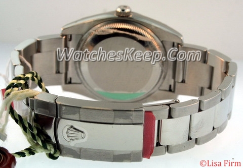 Rolex Date 115210 Blue Dial Watch