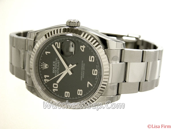Rolex Datejust Men's 116234 Stainless Steel Case Watch