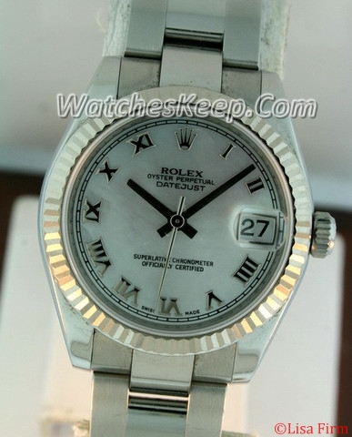 Rolex Datejust Midsize 178274 Stainless Steel Band Watch