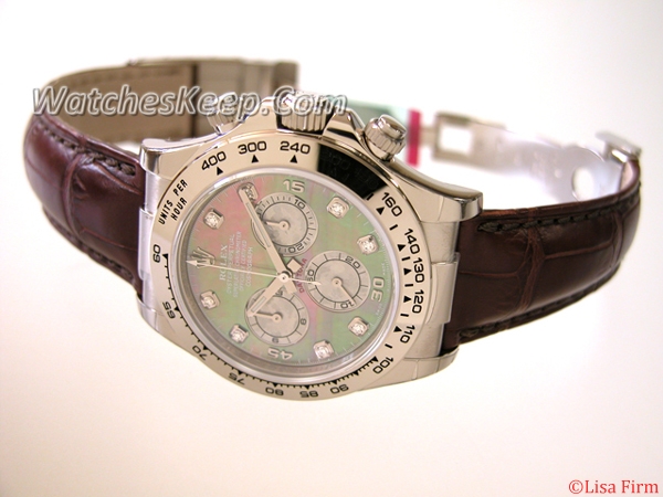 Rolex Daytona 116519 Brown Band Watch